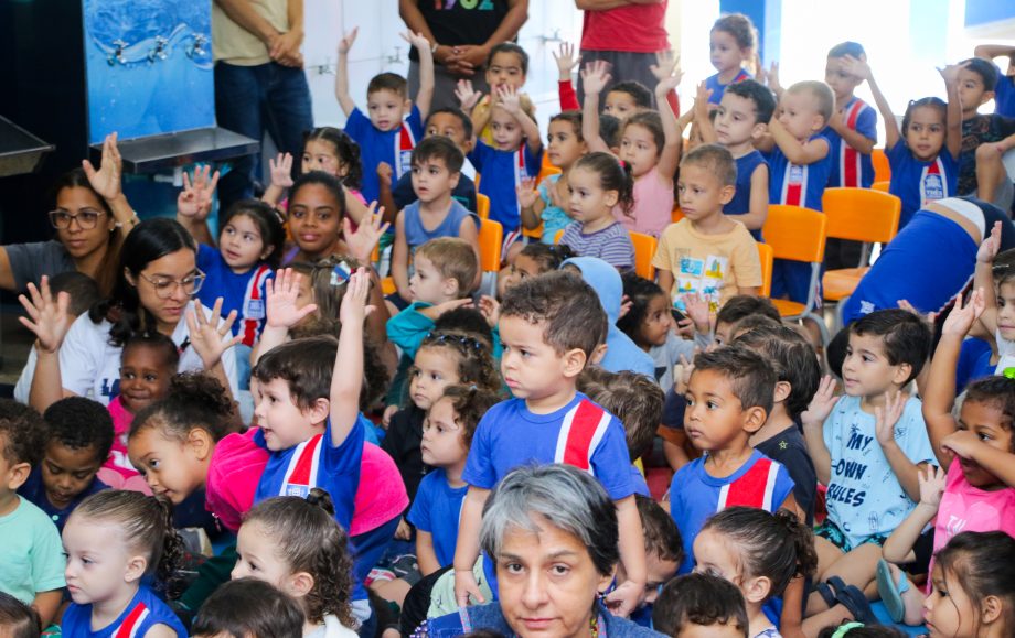 Ação preventiva contra a doença mão-pé-boca é realizada no CEI Nossa Senhora Aparecida