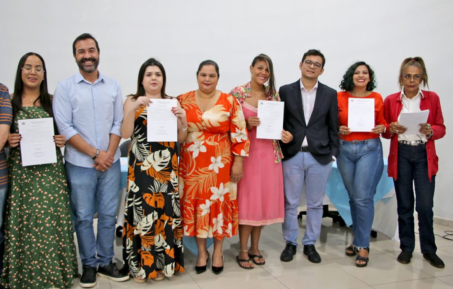 Cinquenta e nove novos servidores foram empossados nesta sexta-feira (21), em cerimônia de posse Cinquenta e nove novos servidores foram empossados nesta sexta-feira (21), em cerimônia de posse