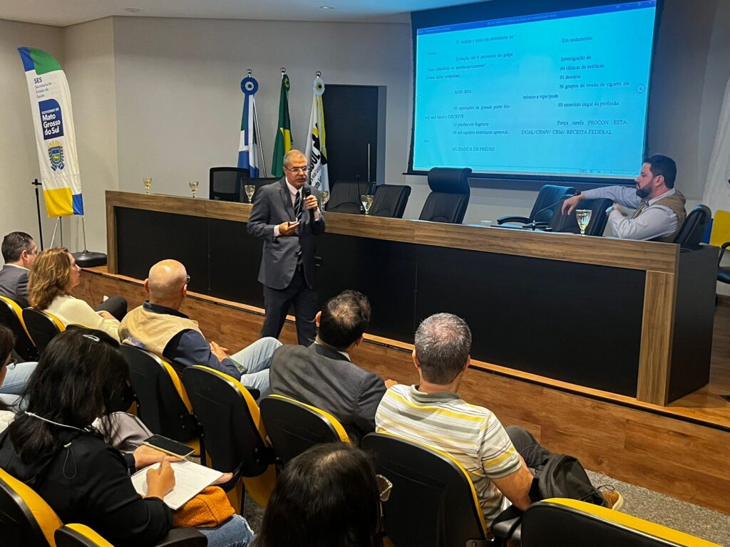 Fiscalização em serviços de estética e cigarros eletrônicos são destaque em simpósio da Vigilância Sanitária