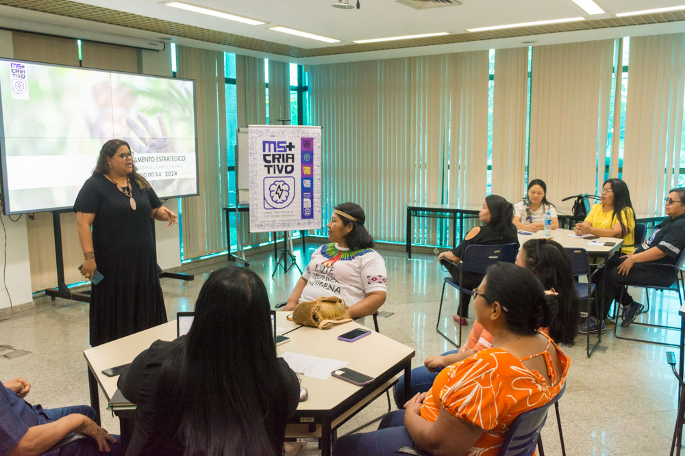 Oficina de planejamento estratégico fortalece economia criativa de mulheres indígenas