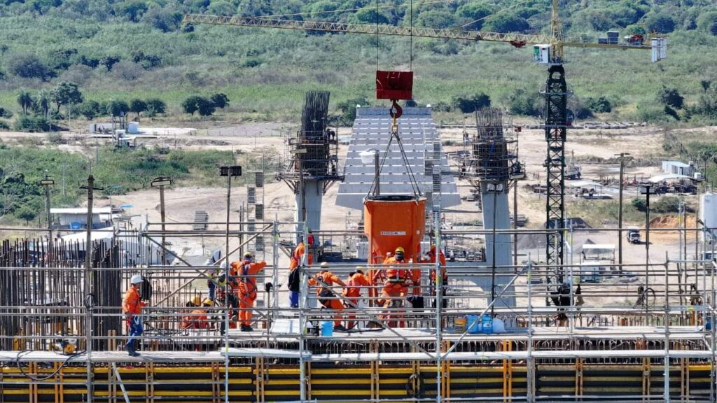 Ponte Bioceânica é erguida no Chaco Paraguaio para proporcionar integração à região