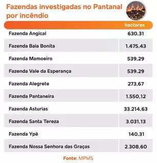 Advogado de Fernandinho Beira-Mar e esposa de ex-presidente de banco são suspeitos de incêndios no Pantanal Advogado de Fernandinho Beira-Mar e esposa de ex-presidente de banco são suspeitos de incêndios no Pantanal