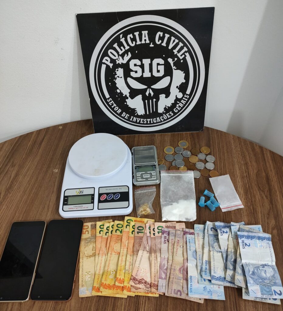 Polícia Civil fecha boca de fumo e prende indivíduos por tráfico e associação ao tráfico em Três Lagoas