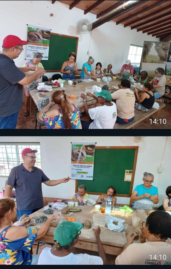 Jateí recebe oficina de argila do projeto Reintegr’Arte no Presídio Feminino