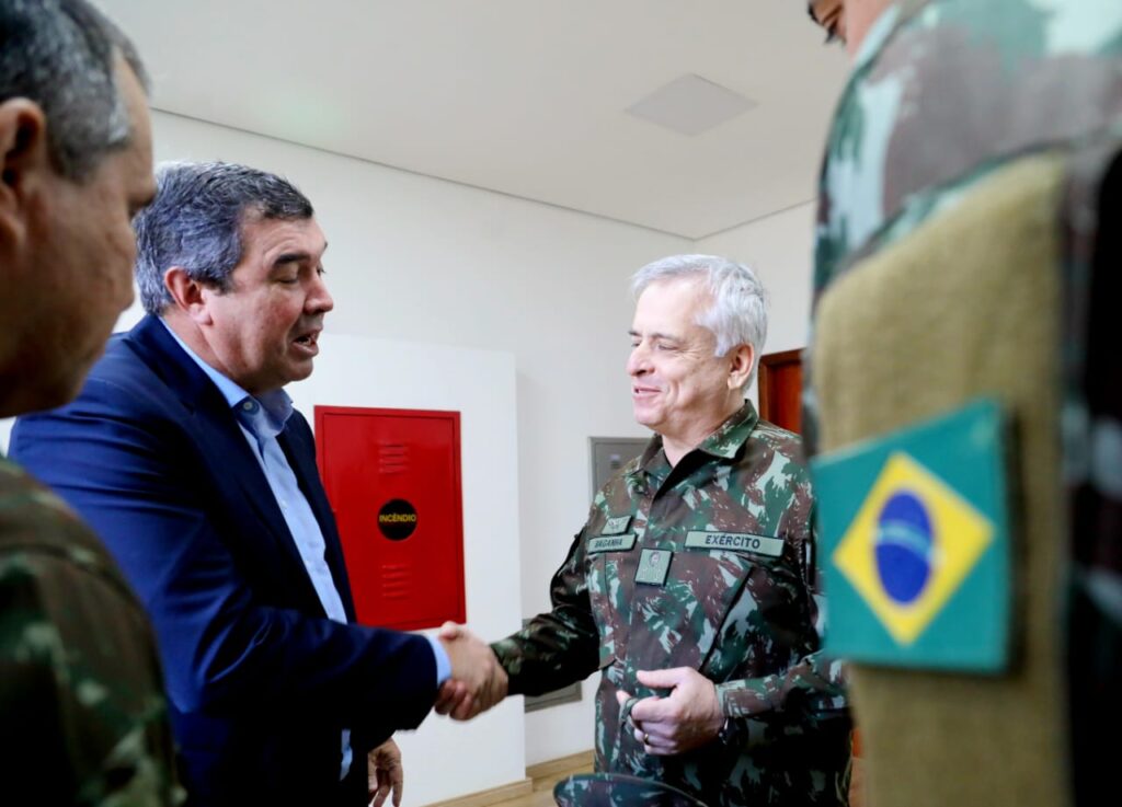 Oficiais do Exército são recebidos pelo Governo de MS e conhecem desafios e perpectivas do Estado