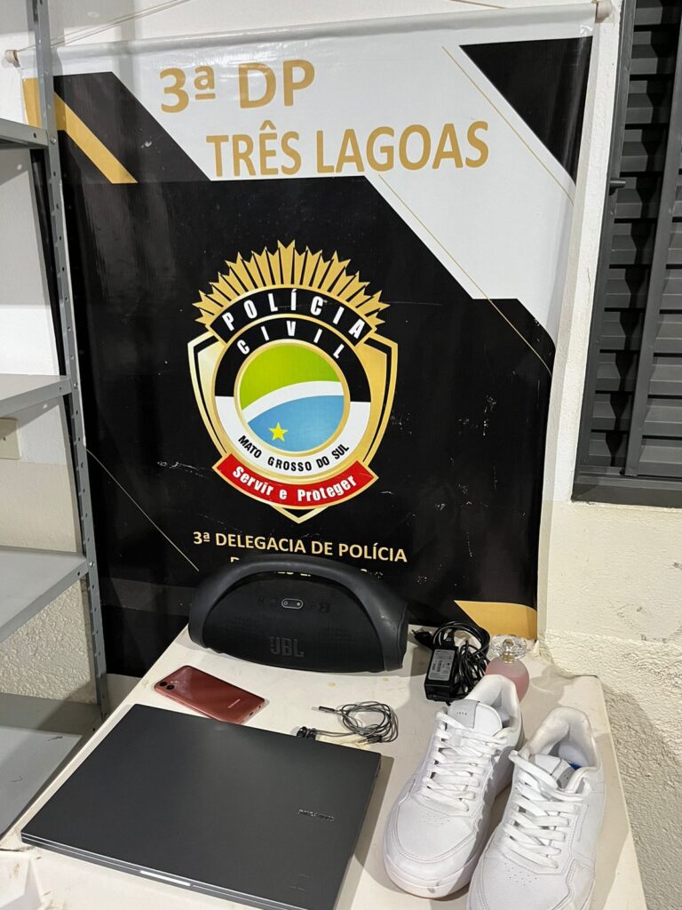 Polícia Civil prende suspeitos de furto e receptação em Três Lagoas Polícia Civil prende suspeitos de furto e receptação em Três Lagoas