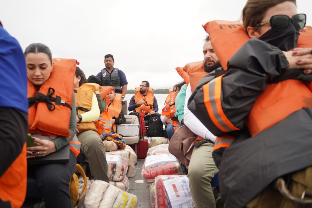 Ribeirinhos destacam ação humanitária em MS para enfrentar estiagem e danos dos incêndios florestais Ribeirinhos destacam ação humanitária em MS para enfrentar estiagem e danos dos incêndios florestais