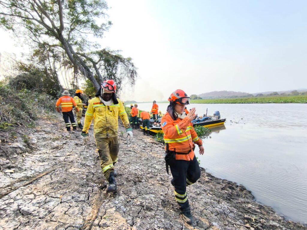 Incêndios florestais se intensificam em biomas de MS; na fronteira com a Bolívia, combate continua Incêndios florestais se intensificam em biomas de MS; na fronteira com a Bolívia, combate continua