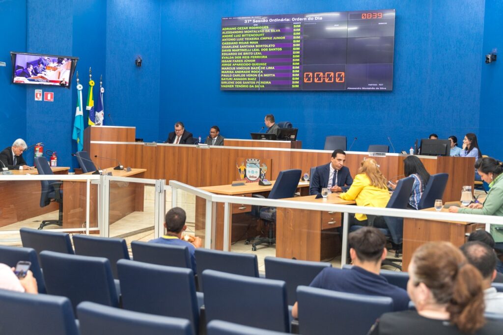 Vereadores analisam e aprovam PL referente a finanças da Prefeitura Vereadores analisam e aprovam PL referente a finanças da Prefeitura