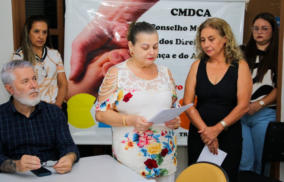 CMDCA realiza posse dos novos membros para o Biênio 2024/2026 CMDCA realiza posse dos novos membros para o Biênio 2024/2026