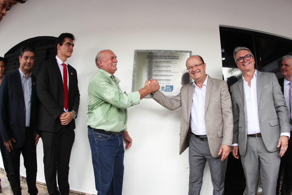 Governo reforça segurança e acolhimento com 1ª delegacia em Figueirão e núcleo especializado em Rio Brilhante Governo reforça segurança e acolhimento com 1ª delegacia em Figueirão e núcleo especializado em Rio Brilhante