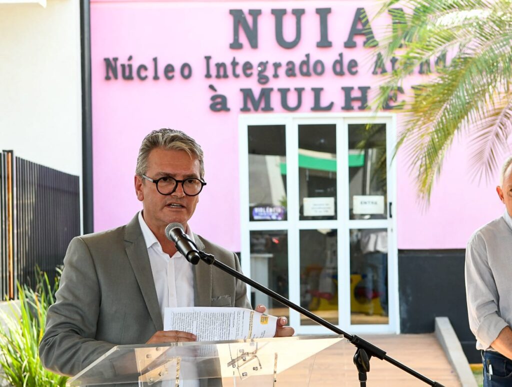 Governo reforça segurança e acolhimento com 1ª delegacia em Figueirão e núcleo especializado em Rio Brilhante Governo reforça segurança e acolhimento com 1ª delegacia em Figueirão e núcleo especializado em Rio Brilhante