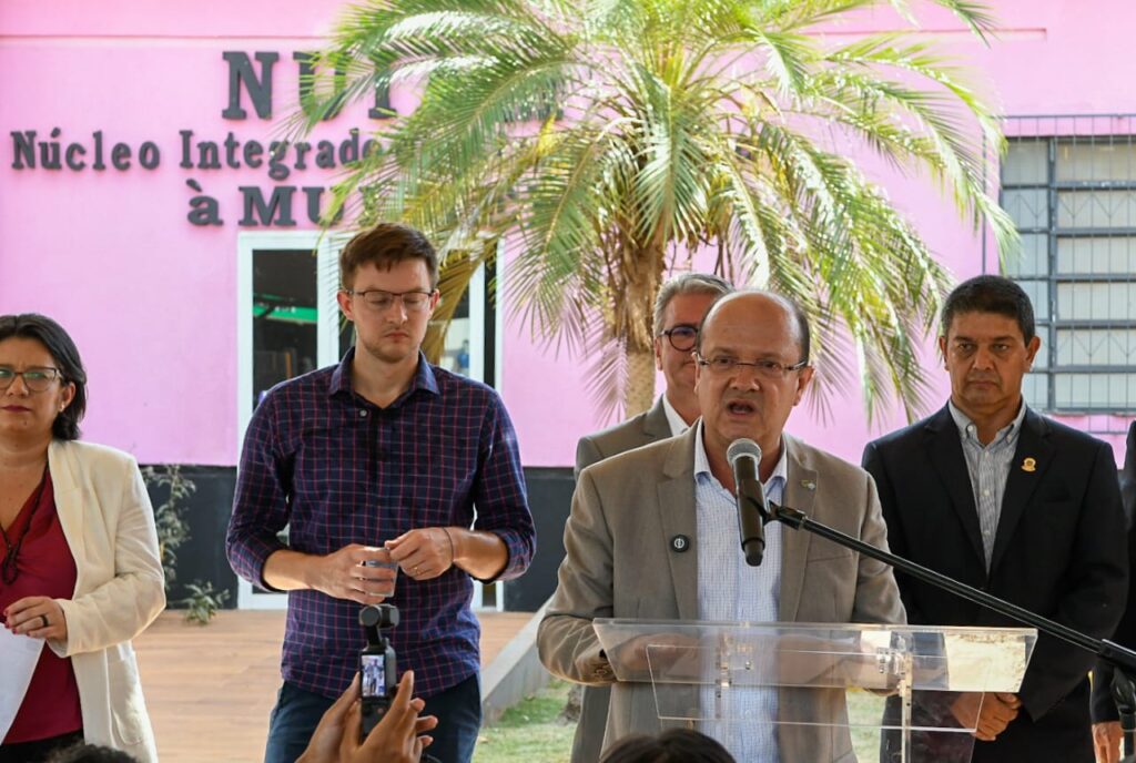 Governo reforça segurança e acolhimento com 1ª delegacia em Figueirão e núcleo especializado em Rio Brilhante Governo reforça segurança e acolhimento com 1ª delegacia em Figueirão e núcleo especializado em Rio Brilhante