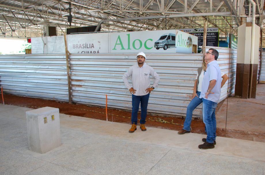 Veja como está a obra de reforma e ampliação do Terminal Rodoviário de Três Lagoas Veja como está a obra de reforma e ampliação do Terminal Rodoviário de Três Lagoas
