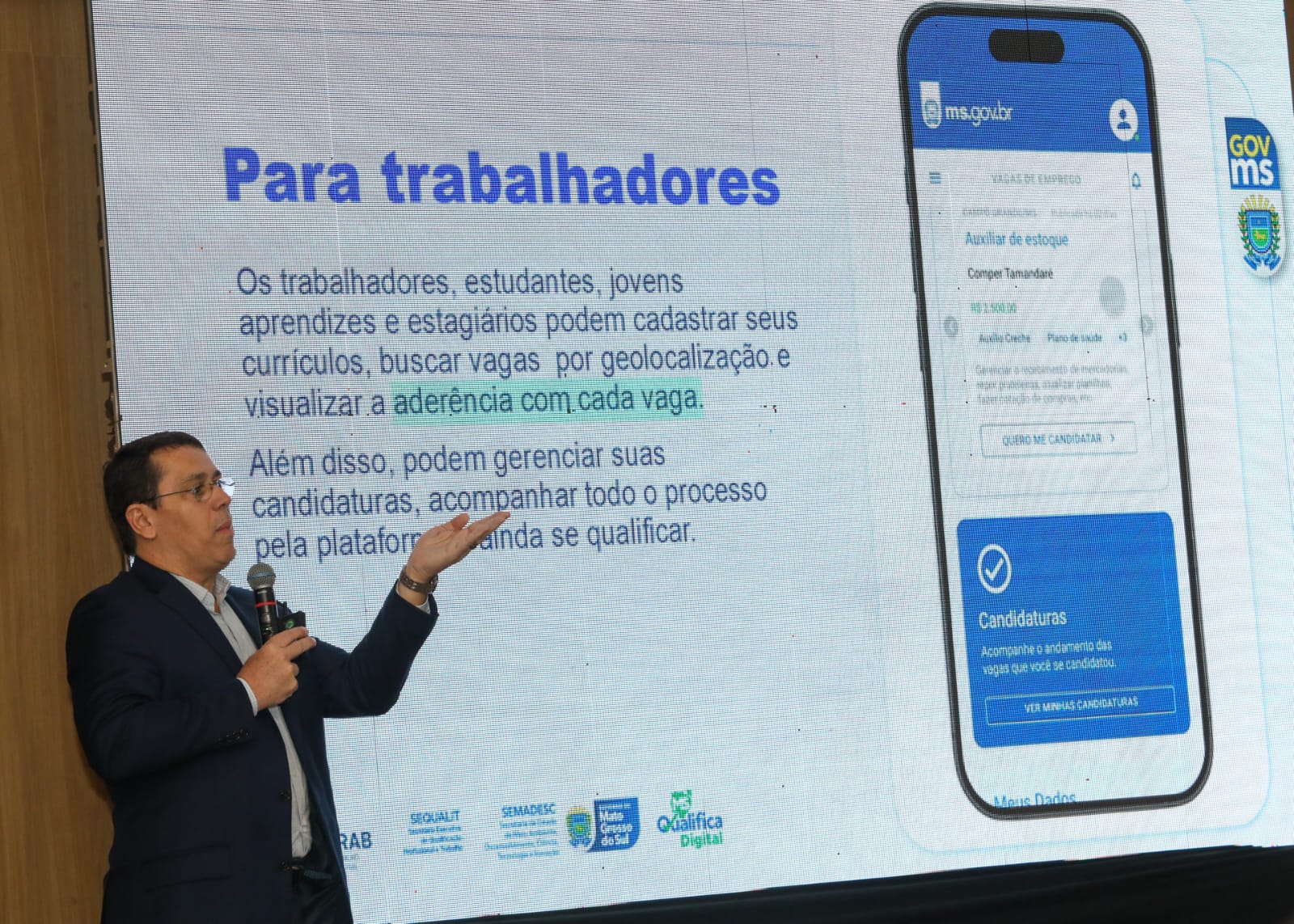 Com foco no mercado de trabalho, Governo de MS lança plataforma MS Qualifica Digital Com foco no mercado de trabalho, Governo de MS lança plataforma MS Qualifica Digital