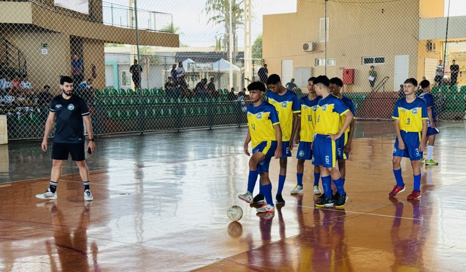 Começam as disputas do vôlei e futsal dos Jogos Escolares da Juventude de Mato Grosso do Sul Começam as disputas do vôlei e futsal dos Jogos Escolares da Juventude de Mato Grosso do Sul