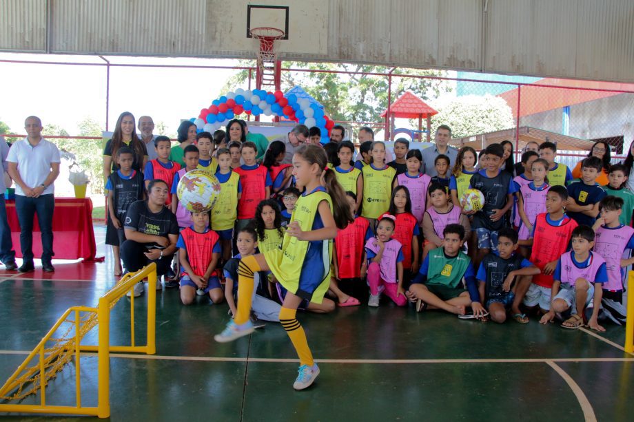 Três Lagoas lança o Projeto “Futebol de Rua” em Escolas Municipais