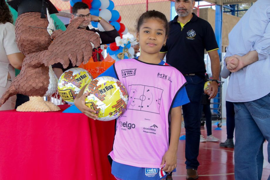 Três Lagoas lança o Projeto “Futebol de Rua” em Escolas Municipais
