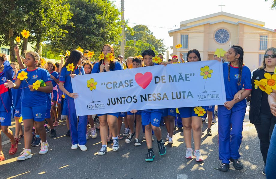 SMAS realiza caminhada marcante em alusão a Campanha “Faça Bonito” SMAS realiza caminhada marcante em alusão a Campanha “Faça Bonito”