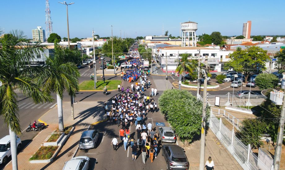 SMAS realiza caminhada marcante em alusão a Campanha “Faça Bonito” SMAS realiza caminhada marcante em alusão a Campanha “Faça Bonito”