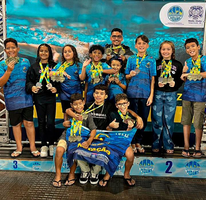 Três Lagoas conquista 47 medalhas no Circuito Fedams “Ana Carolina Muniz” de Natação Três Lagoas conquista 47 medalhas no Circuito Fedams “Ana Carolina Muniz” de Natação