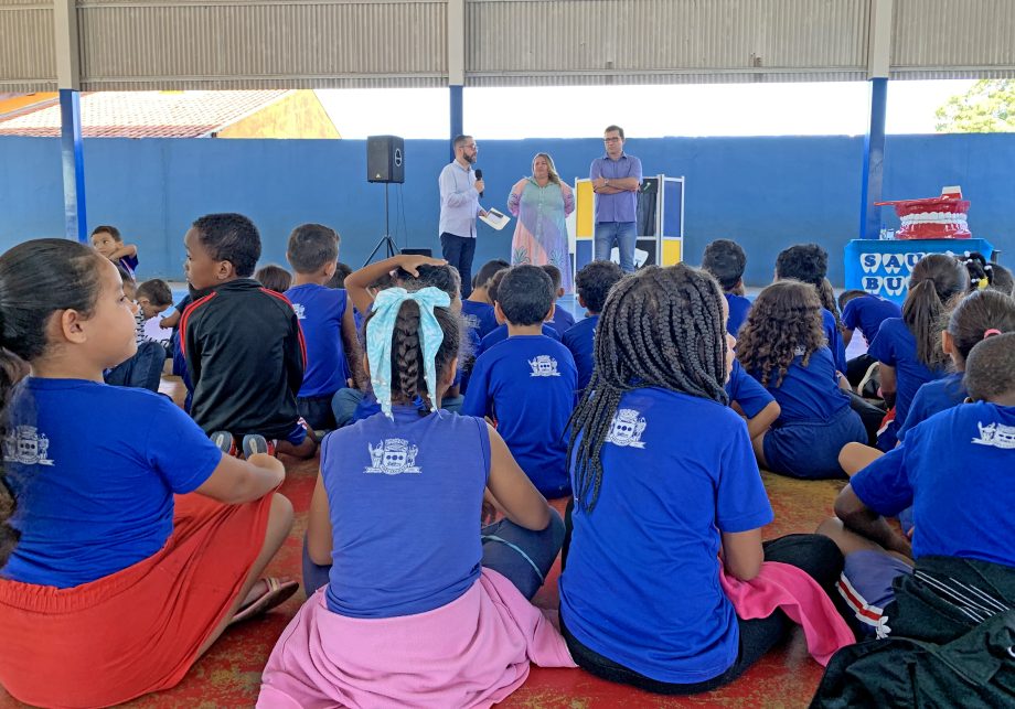 SMS realiza 1ª ação de Educação em Saúde Bucal na Escola Ramez Tebet SMS realiza 1ª ação de Educação em Saúde Bucal na Escola Ramez Tebet