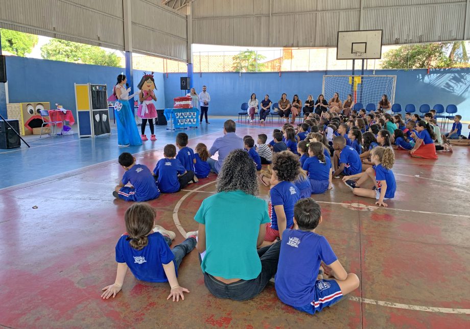 SMS realiza 1ª ação de Educação em Saúde Bucal na Escola Ramez Tebet SMS realiza 1ª ação de Educação em Saúde Bucal na Escola Ramez Tebet