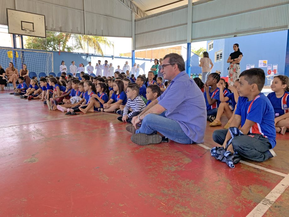 SMS realiza 1ª ação de Educação em Saúde Bucal na Escola Ramez Tebet SMS realiza 1ª ação de Educação em Saúde Bucal na Escola Ramez Tebet