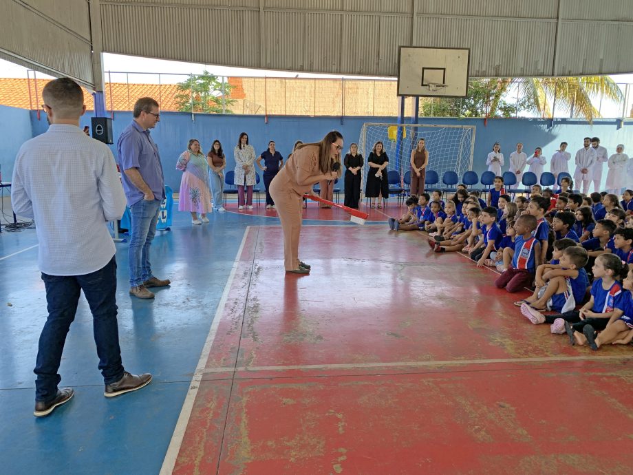 SMS realiza 1ª ação de Educação em Saúde Bucal na Escola Ramez Tebet SMS realiza 1ª ação de Educação em Saúde Bucal na Escola Ramez Tebet