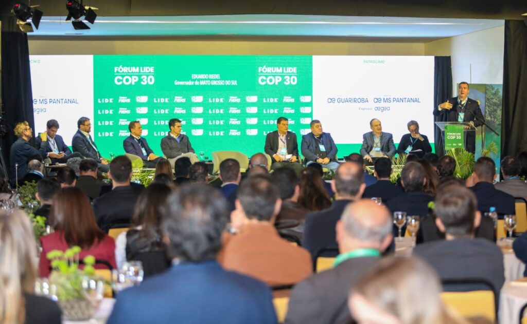 Desenvolvimento e sustentabilidade: MS é destaque e exemplo no Fórum LIDE COP 30 Desenvolvimento e sustentabilidade: MS é destaque e exemplo no Fórum LIDE COP 30