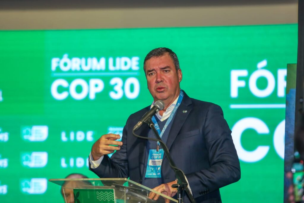 Desenvolvimento e sustentabilidade: MS é destaque e exemplo no Fórum LIDE COP 30 Desenvolvimento e sustentabilidade: MS é destaque e exemplo no Fórum LIDE COP 30