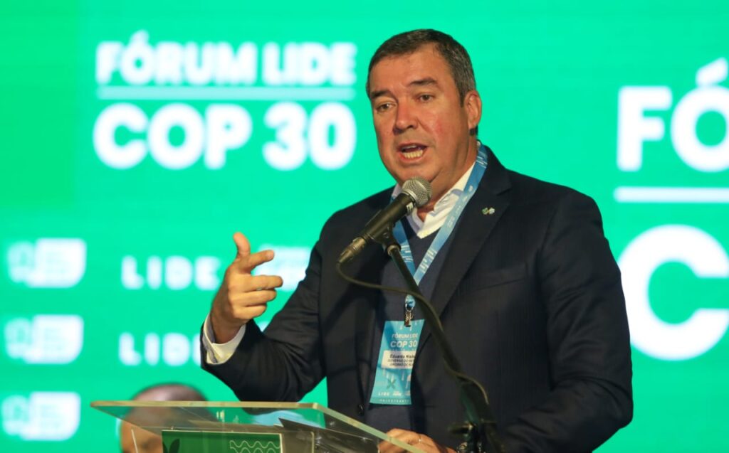 Desenvolvimento e sustentabilidade: MS é destaque e exemplo no Fórum LIDE COP 30 Desenvolvimento e sustentabilidade: MS é destaque e exemplo no Fórum LIDE COP 30