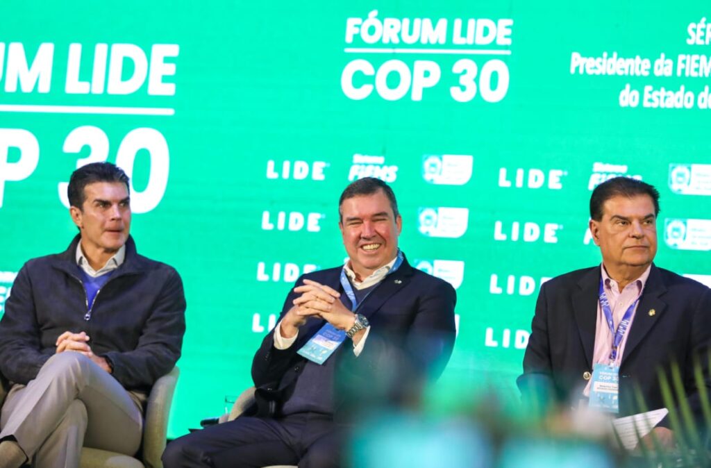 Desenvolvimento e sustentabilidade: MS é destaque e exemplo no Fórum LIDE COP 30 Desenvolvimento e sustentabilidade: MS é destaque e exemplo no Fórum LIDE COP 30