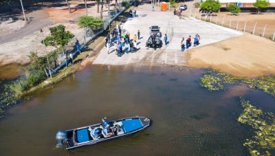 Prefeito Dr. Cassiano Maia inaugura rampa de descida de barcos no Balneário Municipal e anuncia gratuidade no uso Prefeito Dr. Cassiano Maia inaugura rampa de descida de barcos no Balneário Municipal e anuncia gratuidade no uso