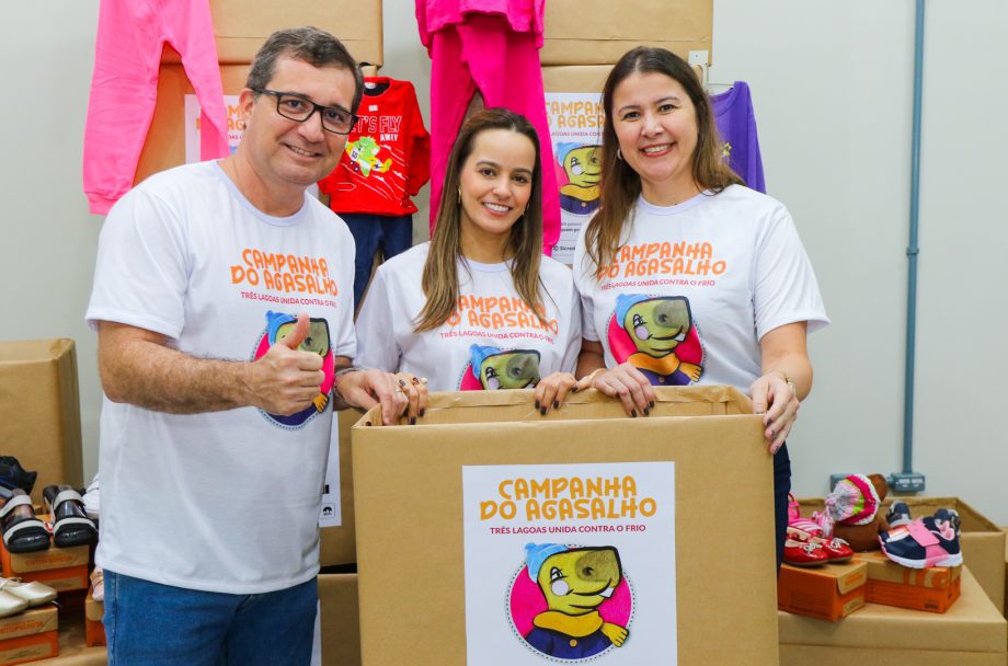 Primeira-dama lança Campanha do Agasalho 2025: “Três Lagoas unida contra o frio!” Primeira-dama lança Campanha do Agasalho 2025: “Três Lagoas unida contra o frio!”