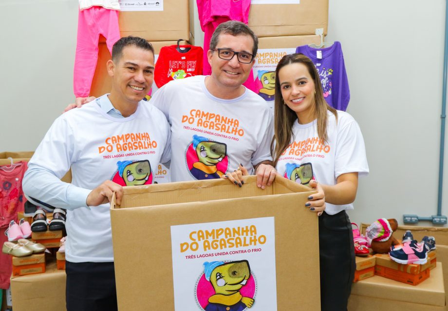 Primeira-dama lança Campanha do Agasalho 2025: “Três Lagoas unida contra o frio!” Primeira-dama lança Campanha do Agasalho 2025: “Três Lagoas unida contra o frio!”