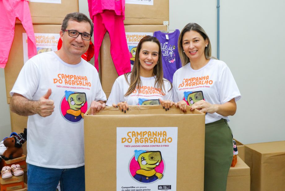 Primeira-dama lança Campanha do Agasalho 2025: “Três Lagoas unida contra o frio!” Primeira-dama lança Campanha do Agasalho 2025: “Três Lagoas unida contra o frio!”