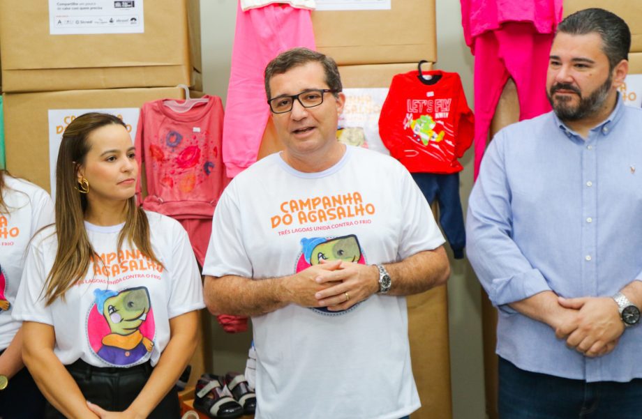 Primeira-dama lança Campanha do Agasalho 2025: “Três Lagoas unida contra o frio!” Primeira-dama lança Campanha do Agasalho 2025: “Três Lagoas unida contra o frio!”