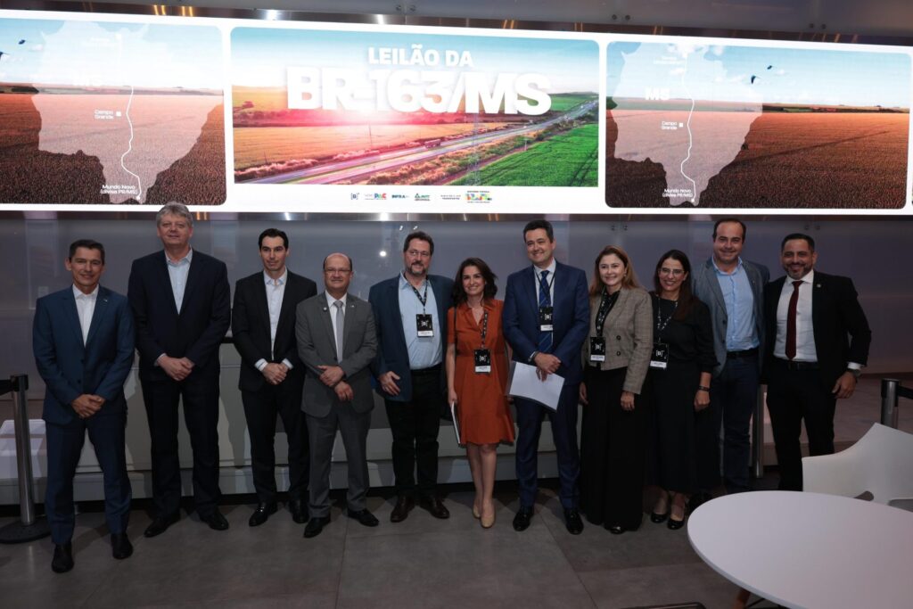 MS participa de momento histórico com leilão da BR-163: R$ 16,5 bilhões em investimentos MS participa de momento histórico com leilão da BR-163: R$ 16,5 bilhões em investimentos