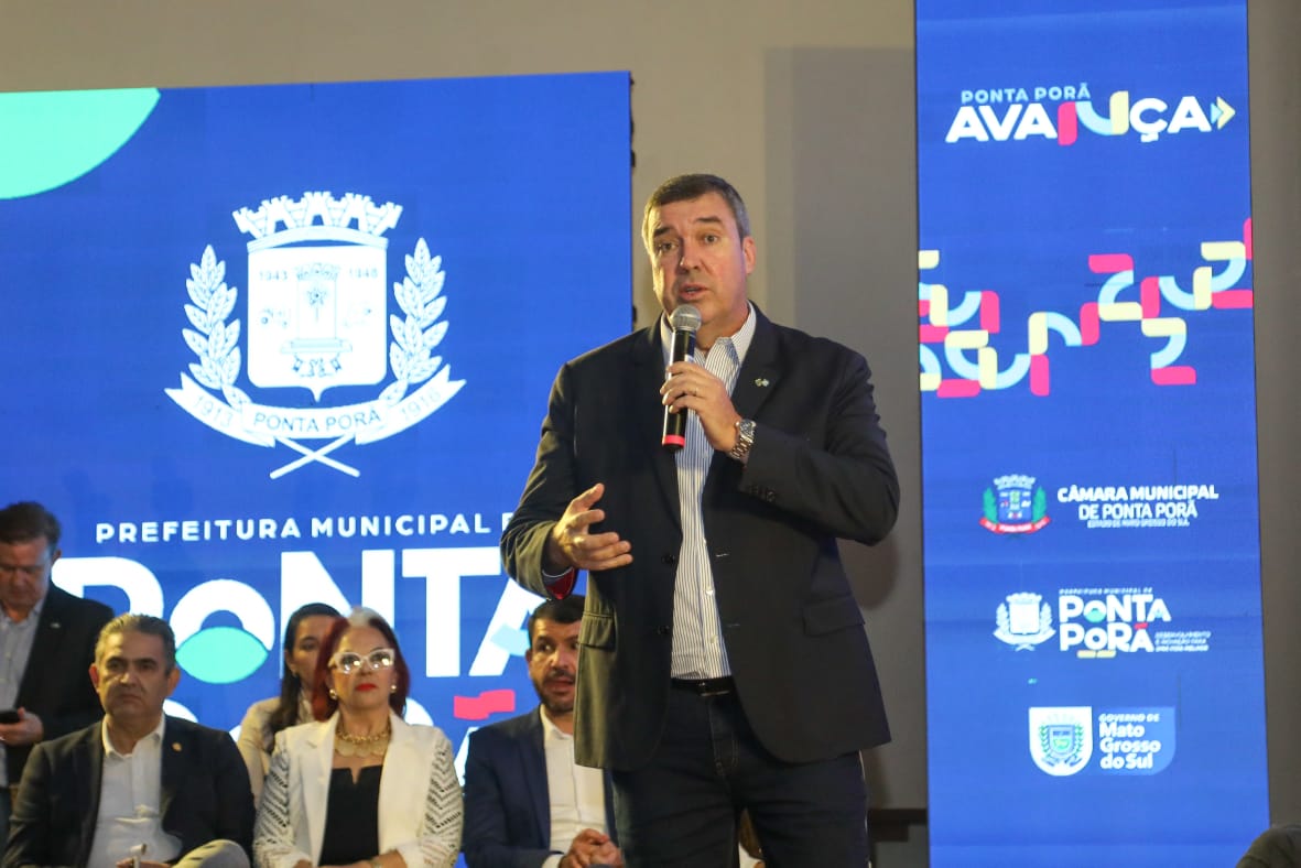 Com apoio do Governo de MS, Ponta Porã avança em infraestrutura, saúde, educação, sustentabilidade e inclusão Com apoio do Governo de MS, Ponta Porã avança em infraestrutura, saúde, educação, sustentabilidade e inclusão