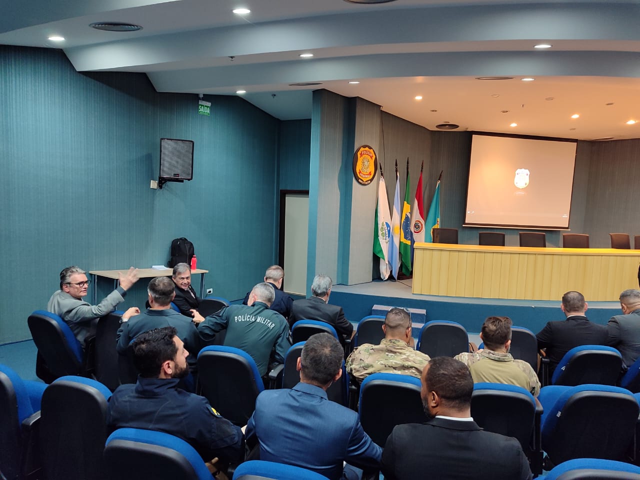 Delegado-Geral da Polícia Civil participa no Paraná, do lançamento do Plano de Atuação Integrada na Fronteira Brasil-Paraguai Delegado-Geral da Polícia Civil participa no Paraná, do lançamento do Plano de Atuação Integrada na Fronteira Brasil-Paraguai