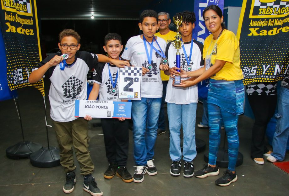 XADREZ – Escolas Estaduais JOMAP e João Tomes vencem o JETs sub-14 XADREZ – Escolas Estaduais JOMAP e João Tomes vencem o JETs sub-14