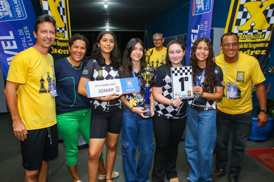 XADREZ – Escolas Estaduais JOMAP e João Tomes vencem o JETs sub-14 XADREZ – Escolas Estaduais JOMAP e João Tomes vencem o JETs sub-14