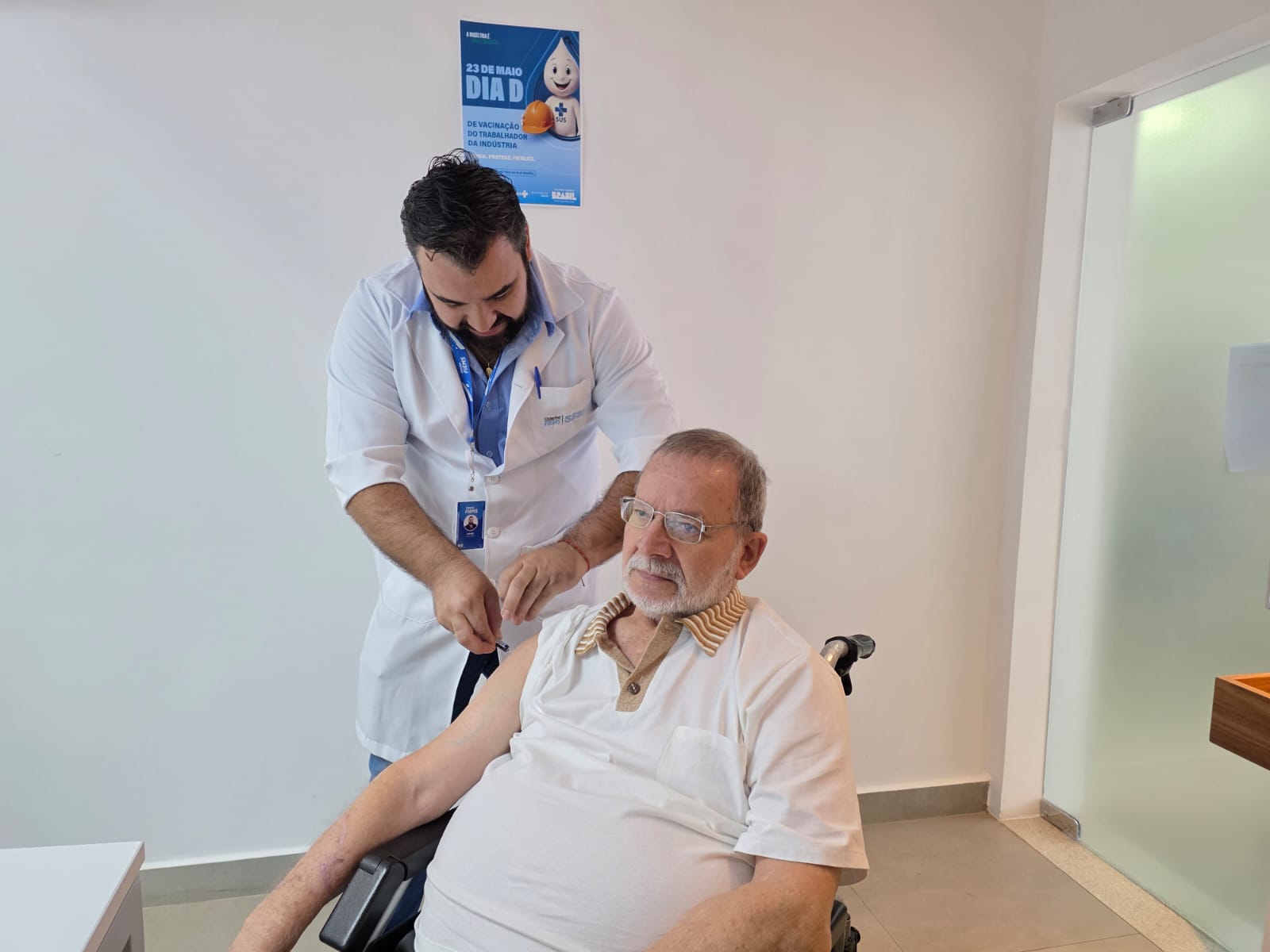 Sesi-MS participa de mobilização nacional para imunizar trabalhadores Sesi-MS participa de mobilização nacional para imunizar trabalhadores