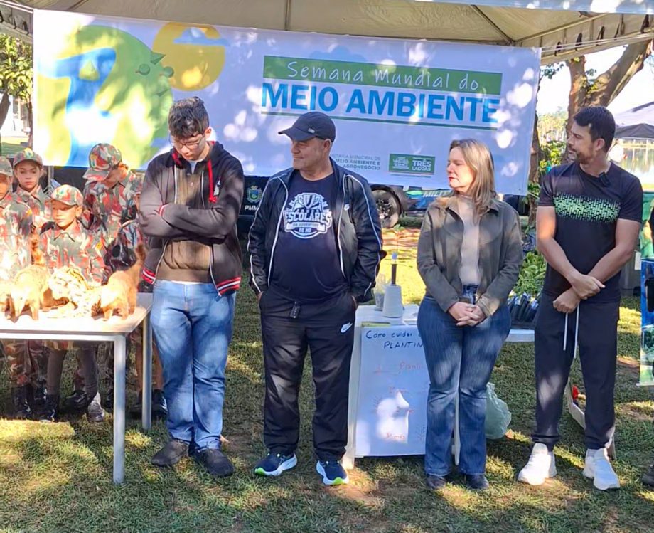 Rua É Nossa e lançamento da Semana do Meio Ambiente são marcados por muito conhecimento e diversão