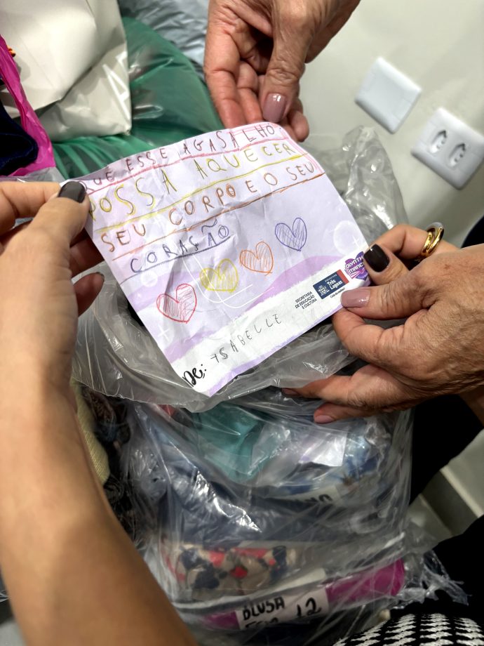 Escolas da REME arrecadam cerca de 400 kg de doações para a campanha “Três Lagoas Unida Contra o Frio” Escolas da REME arrecadam cerca de 400 kg de doações para a campanha “Três Lagoas Unida Contra o Frio”