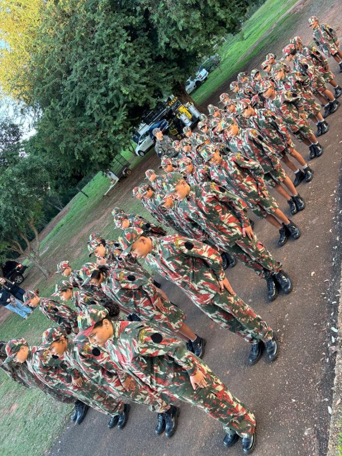 SMAS realizou formatura de crianças e adolescentes do Patrulha Florestinha em parceria com a PMA