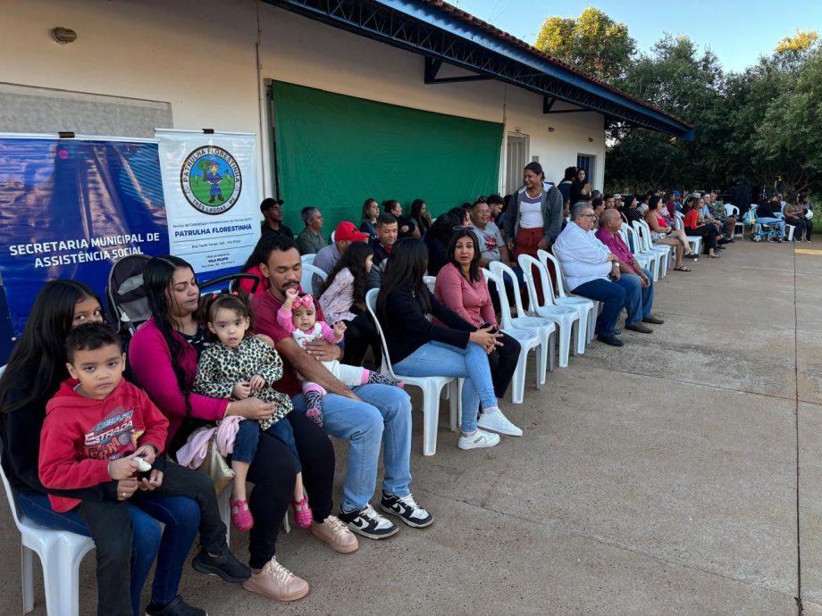 SMAS realizou formatura de crianças e adolescentes do Patrulha Florestinha em parceria com a PMA
