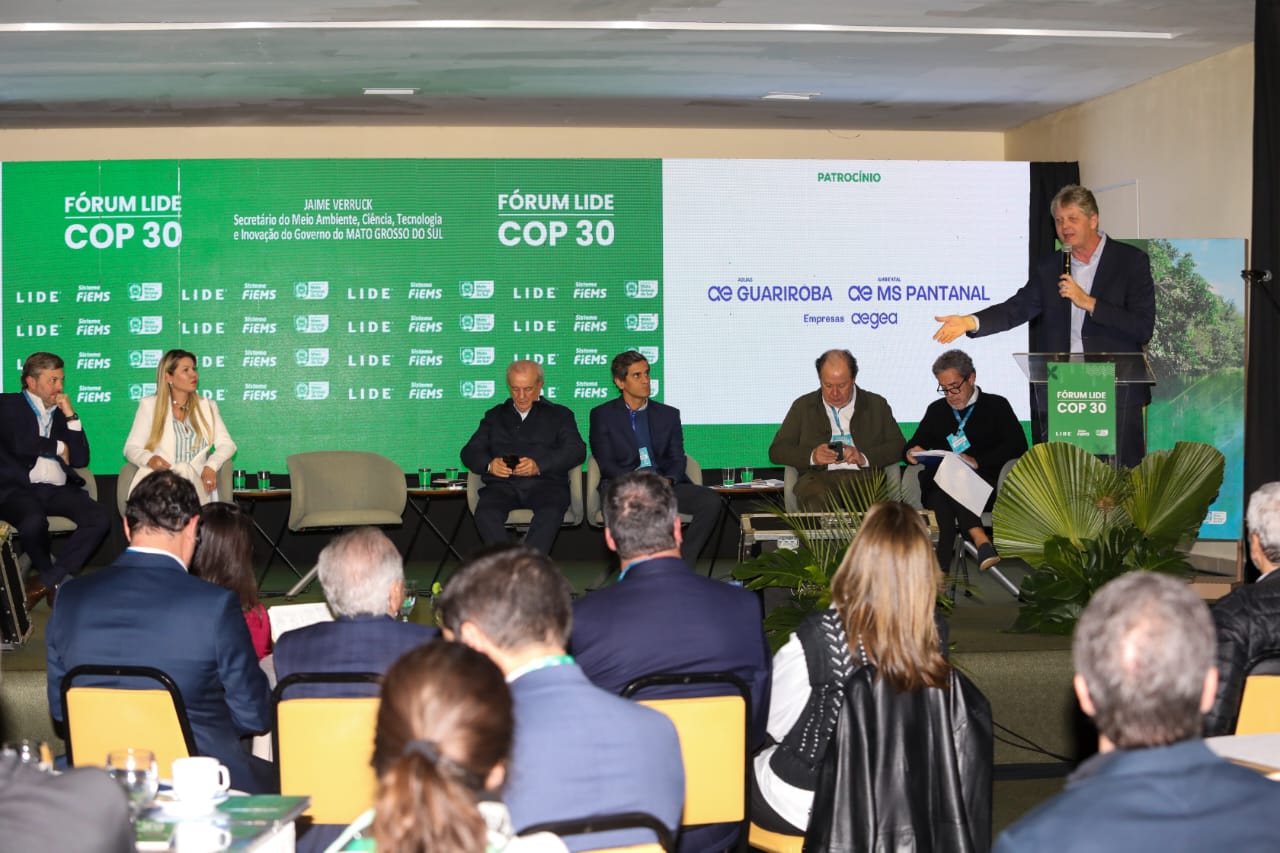 MS une líderes nacionais para discutir potencial energético, alimentar e ambiental no Fórum COP 30 MS une líderes nacionais para discutir potencial energético, alimentar e ambiental no Fórum COP 30