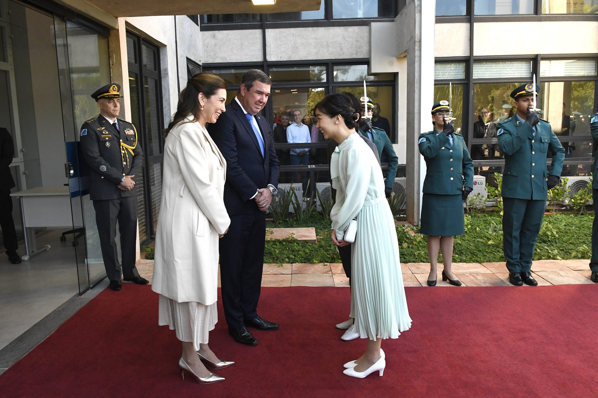 130 anos de relações diplomáticas: governador e princesa do Japão estreitam laços em visita a MS 130 anos de relações diplomáticas: governador e princesa do Japão estreitam laços em visita a MS